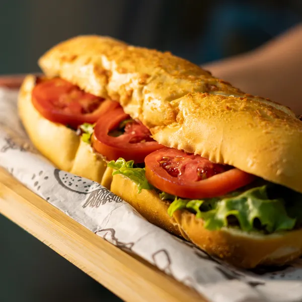 The Urban Classic sandwich from Jr's Urban Eats